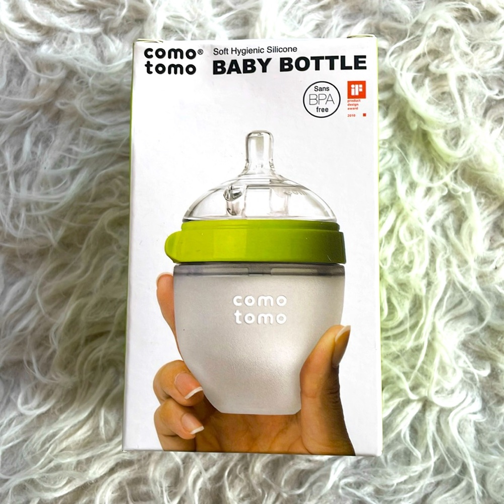 3/$20! NEW!!! COMO TOMO Baby bottle 150 ml slow flow new in box! Never opened!